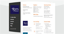 Desktop Screenshot of chelsea.icmchurch.org.uk